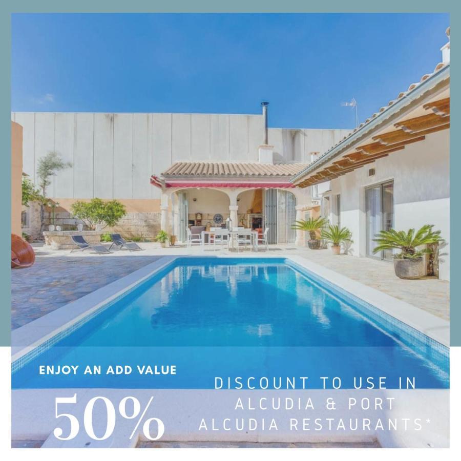 Ca Na Pessina,Con Piscina Privada Βίλα Sa Pobla Εξωτερικό φωτογραφία